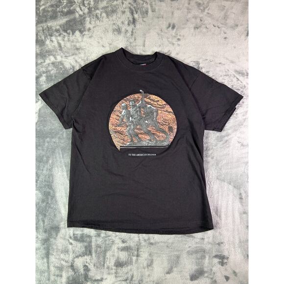 Soffe Other - Vintage To The American Soldier T-Shirt 90s Military Tribute L USA
